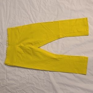 Lululemon yellow capris